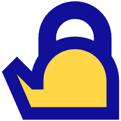 Teapot Icon from Sharp Pop Set