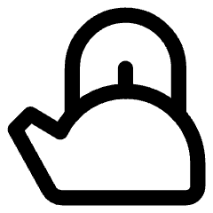Teapot Icon from Core Line Set