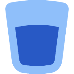 Water Glass Icon from Flex Flat Set