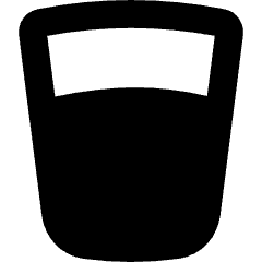 Water Glass Icon from Flex Solid Set