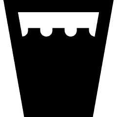 Water Glass Icon from Sharp Remix Set