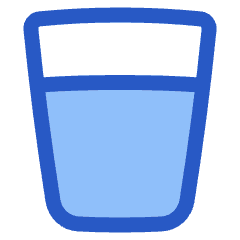 Water Glass Icon from Plump Duo Set