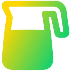 Water Pitcher Icon from Plump Gradient Set