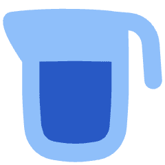 Water Pitcher Icon from Flex Flat Set
