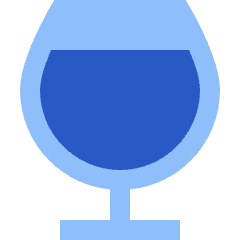 Wine Icon from Sharp Flat Set