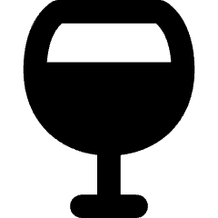 Wine Icon from Core Solid Set