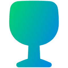 Wine Glass Icon from Plump Gradient Set