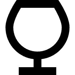 Wine Glass Icon from Sharp Remix Set