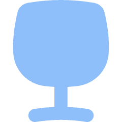 Wine Glass Icon from Flex Flat Set