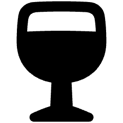 Wine Icon from Plump Solid Set