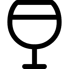 Wine Icon from Core Line Set