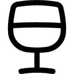 Wine Icon from Flex Line Set