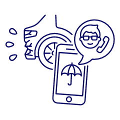 Insurance Agent 1 Illustration from UX Line Set