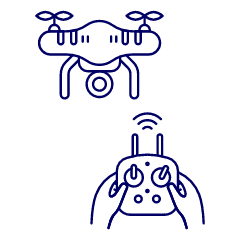 Drone Controller 1 Illustration from UX Line Set
