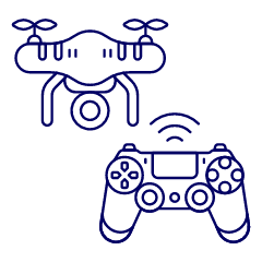 Drone Controller 2 Illustration from UX Line Set