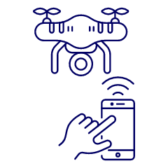 Drone Controller 3 1 Illustration from UX Line Set