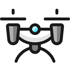 Drone Icon from Ultimate Colors Set