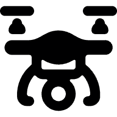 Drone Camera Icon from Ultimate Bold Set