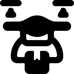 Drone Mail Icon from Ultimate Bold Set