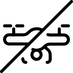 Drone Off Icon from Ultimate Light Set
