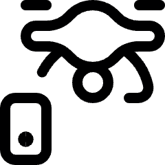 Drone Remote Icon from Ultimate Regular Set