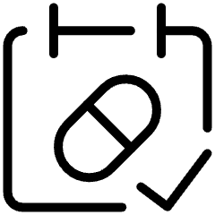 Calendar Medicine 2 Icon from Ultimate Light Set