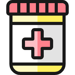 Drugs Box Icon from Ultimate Colors Set