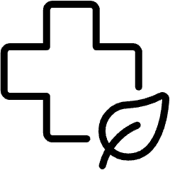 Drugs Organic Treatment Icon from Ultimate Light Set