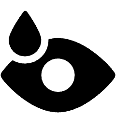 Eye Drop Icon from Ultimate Bold Set