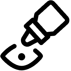 Eye Medicine Icon from Ultimate Regular Set