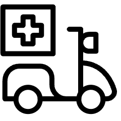 Medicine Delivery Icon from Ultimate Light Set