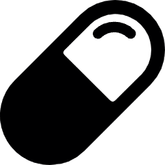 Pill Icon from Ultimate Bold Set