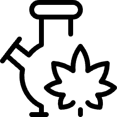 Cannabis Bong 2 Icon from Ultimate Light Set