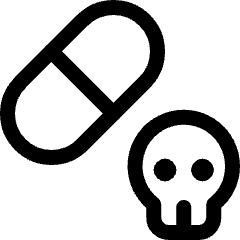 Crime Tools Drugs Icon from Ultimate Regular Set