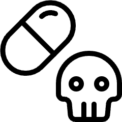 Crime Tools Drugs Icon from Ultimate Light Set