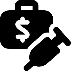 Drugs Dealer Syringe Icon from Ultimate Bold Set