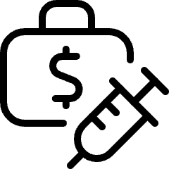 Drugs Dealer Syringe Icon from Ultimate Light Set