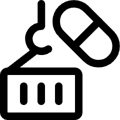 Drugs Logistic Container Craine Icon from Ultimate Regular Set