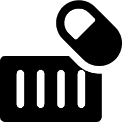 Drugs Logistic Container Icon from Ultimate Bold Set