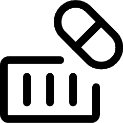 Drugs Logistic Container Icon from Ultimate Regular Set