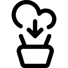 E Commerce Add Basket Cloud Icon from Ultimate Regular Set