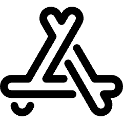 App Store Logo Icon from Ultimate Regular Set