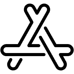 App Store Logo Icon from Ultimate Light Set
