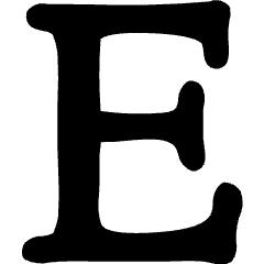 Etsy Logo Icon from Ultimate Bold Set