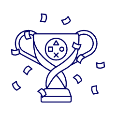 Games Trophy 1 Illustration from UX Line Set