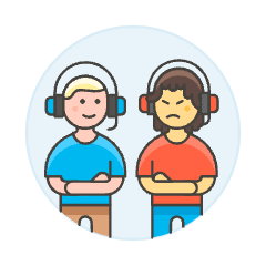 Player Competition 1 Illustration from UX Colors Set