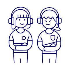Player Competition 4 Illustration from UX Line Set