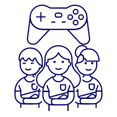 Team League 2 Illustration from UX Line Set