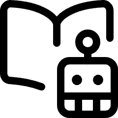 Ai Teacher Book Icon from Ultimate Regular Set