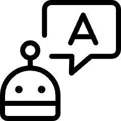 E Learning Ai Teacher 4 Icon from Ultimate Light Set